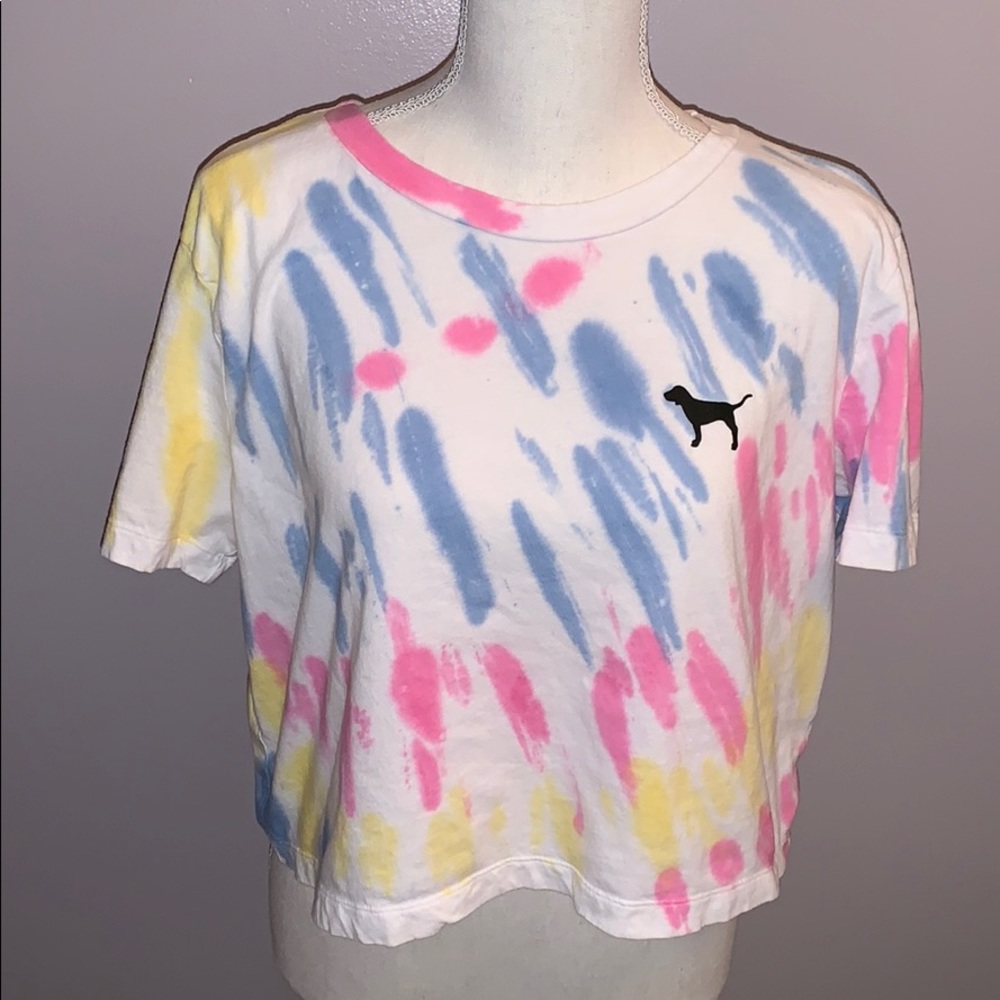 PINK Tie-Dye Tee